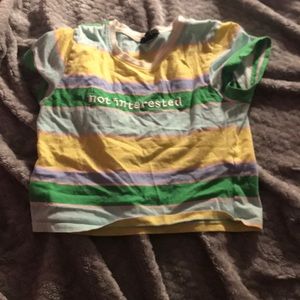 not interested shirt